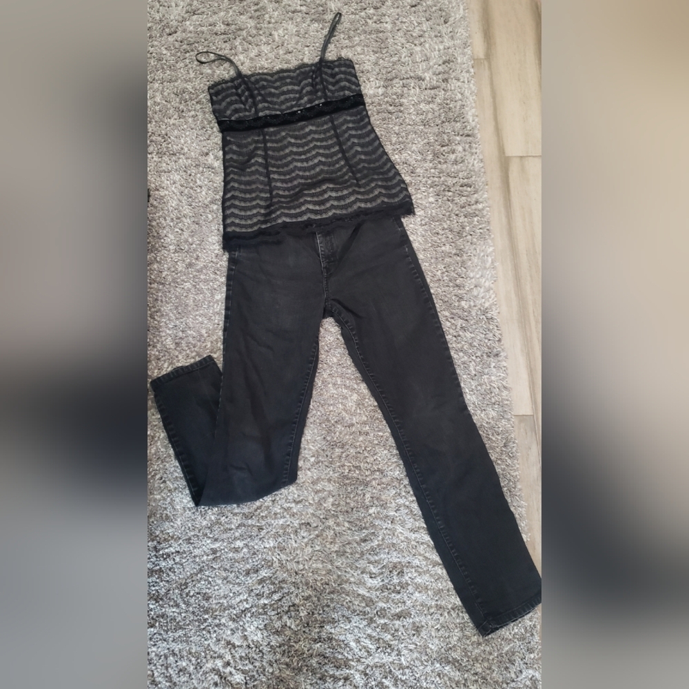 Black Jordache Skinny Jean